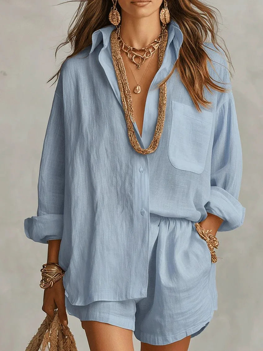 Delilah Summer Relaxed Matching Set