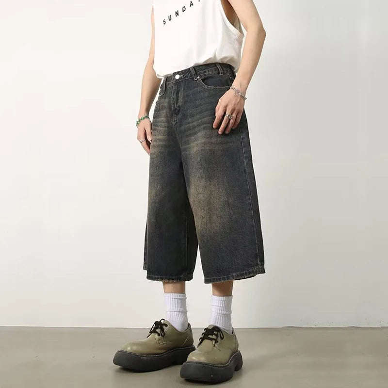 Lexie Vintage Baggy Denim Shorts