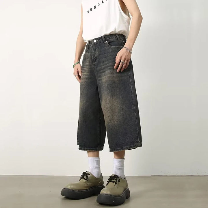 Lexie Vintage Baggy Denim Shorts