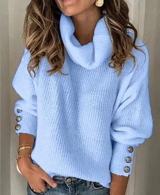 Corvette Turtleneck Ribbed Sweater