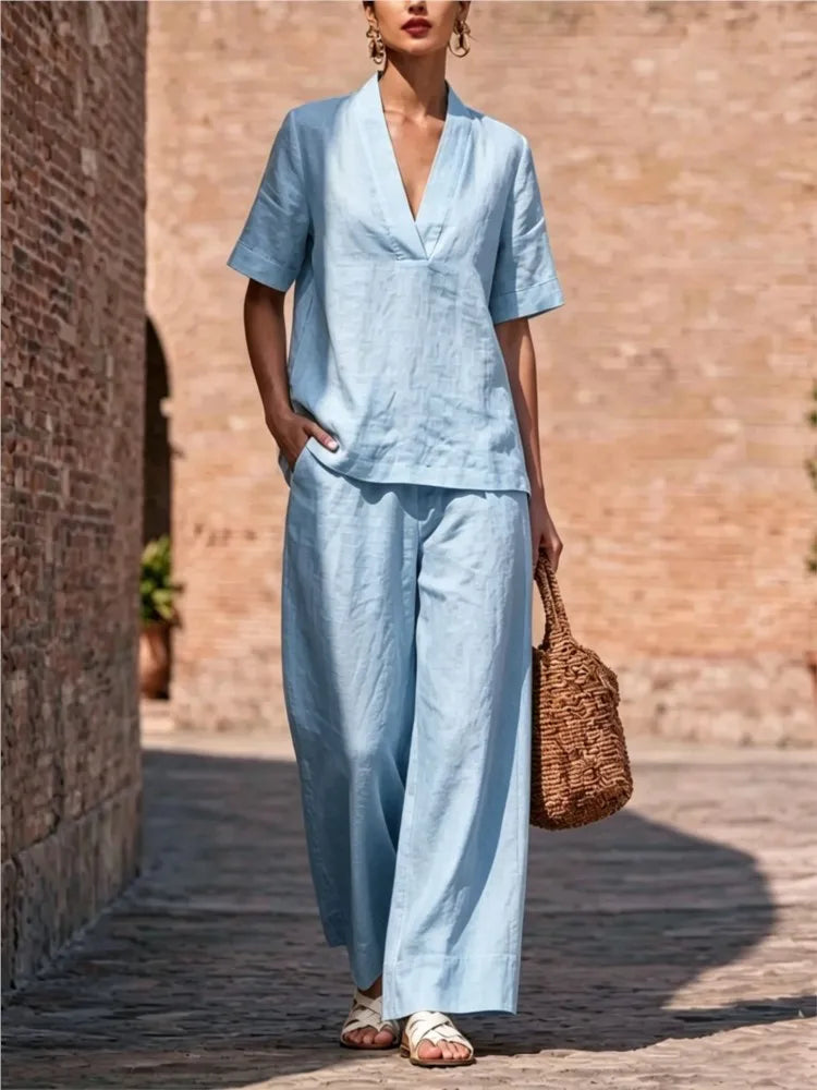 Maria Relaxed Two-Piece Set