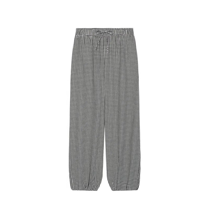 Kaydence Plaid Lantern Trousers