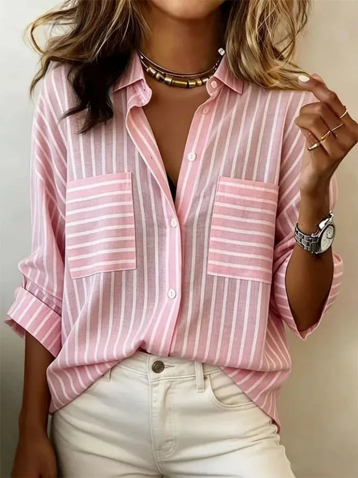 Sienna Striped Button Down Shirt