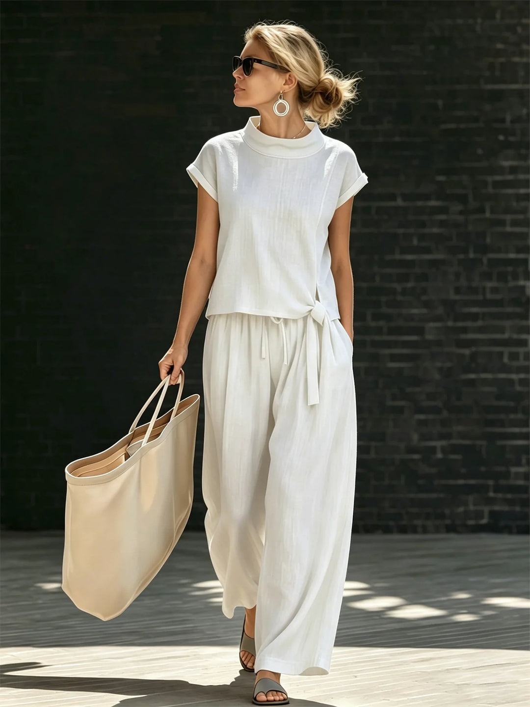 Bailey Tie Knot Two-Piece Set