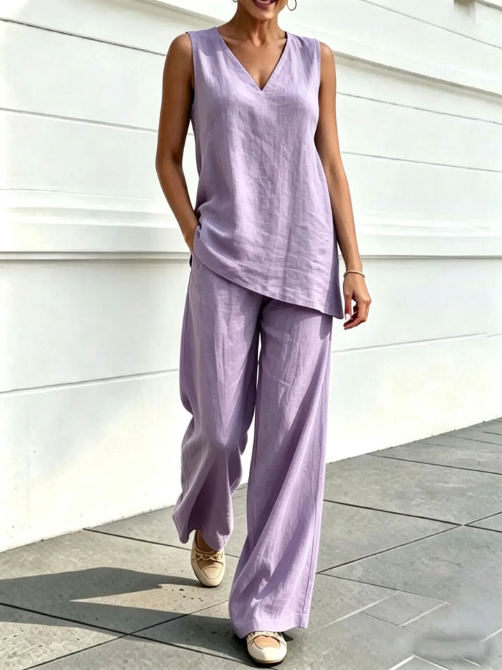 Elina Relaxed Fit Two Piece Set