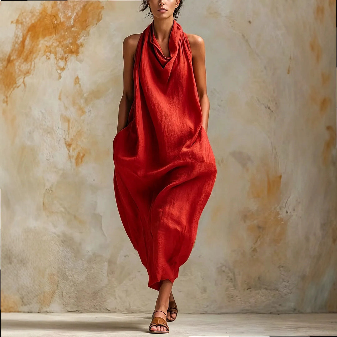 Layla Cowl Neck Maxi Dress