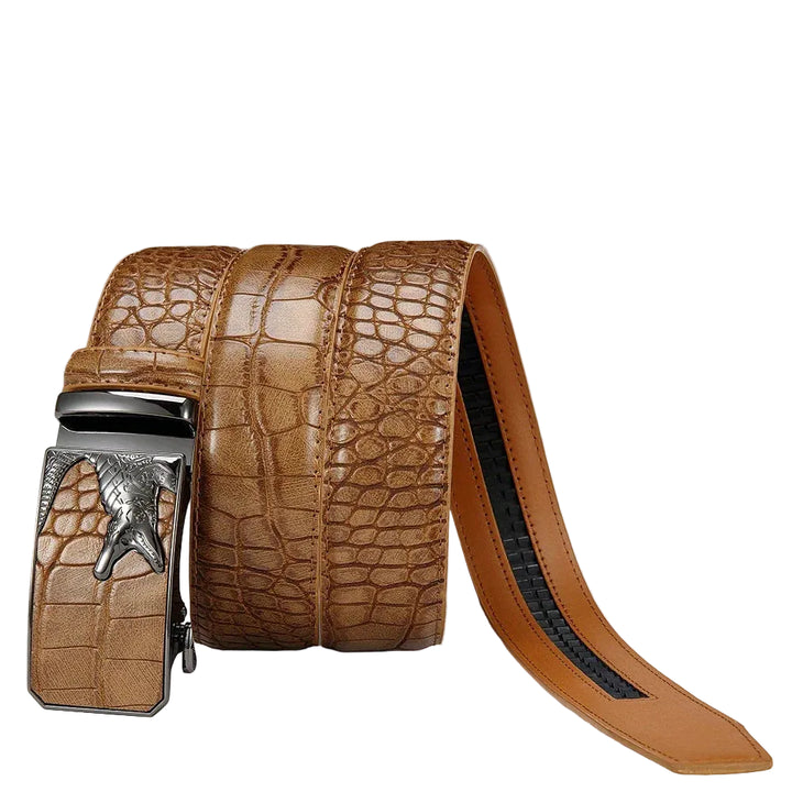 Graham Buckle Business Leather Belt