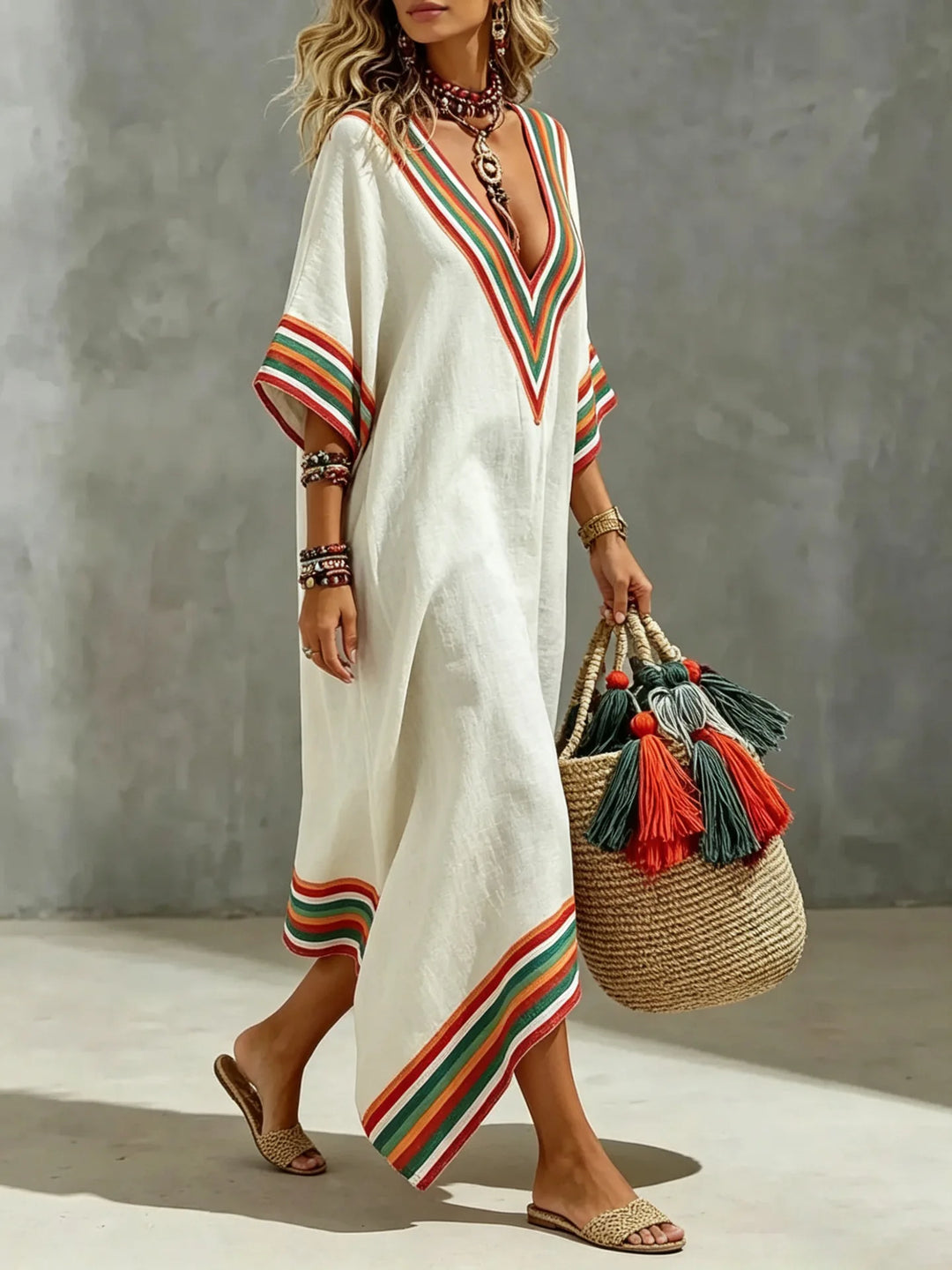 Joanna Boho Relaxed Maxi Dress