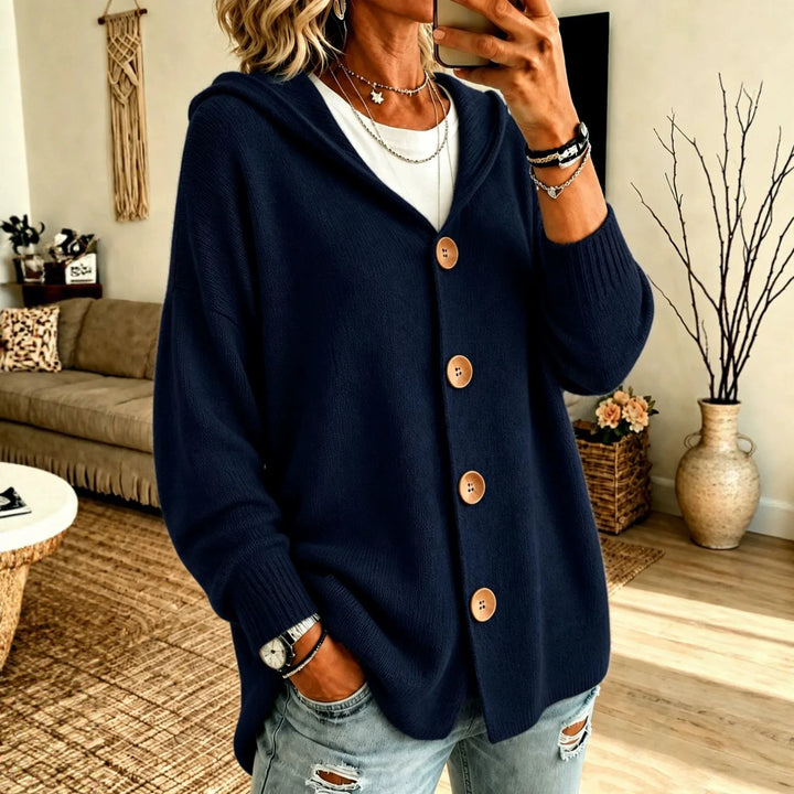 Delia Knit Button Cardigan