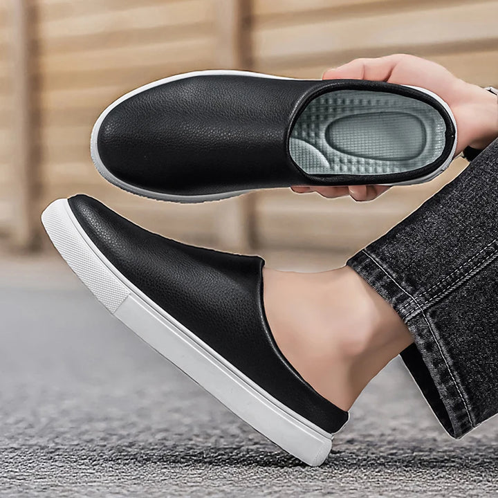 Grayson Leather Work Clogs