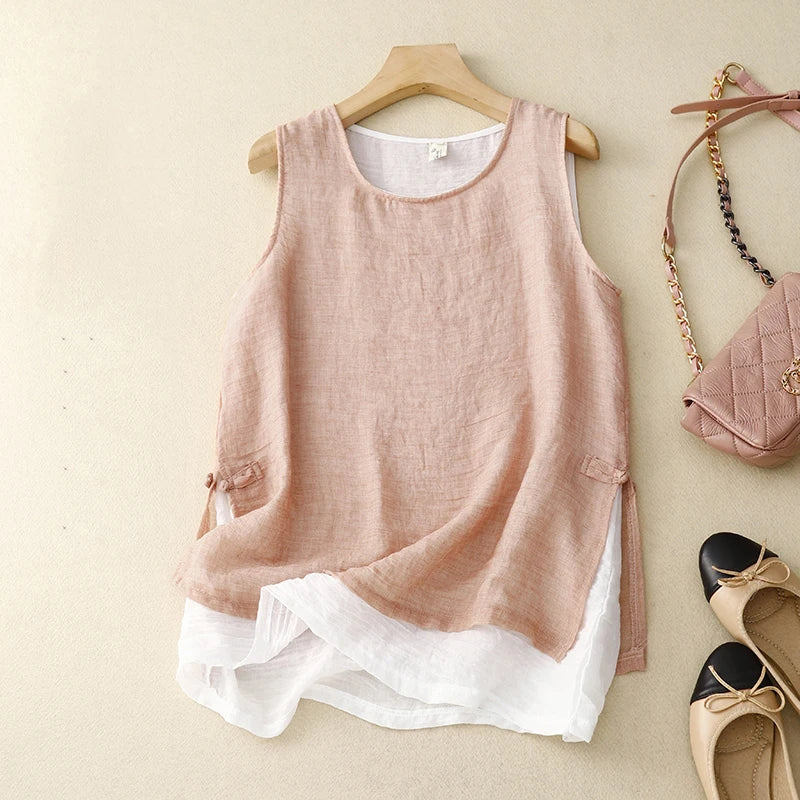 Sofia Double Layer Tank Top