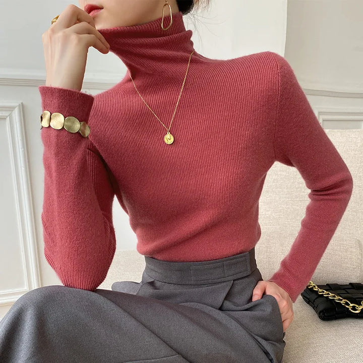 Orlena Cashmere Turtleneck
