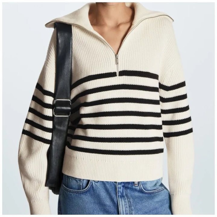 Emery Cozy Comfort Half Zip Sweater