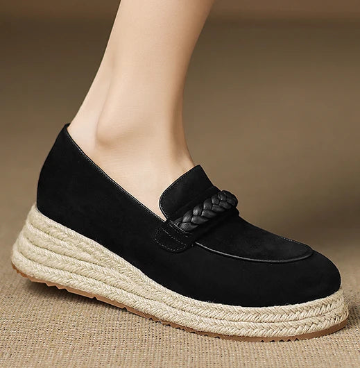 Avery Comfortable Suede Loafers