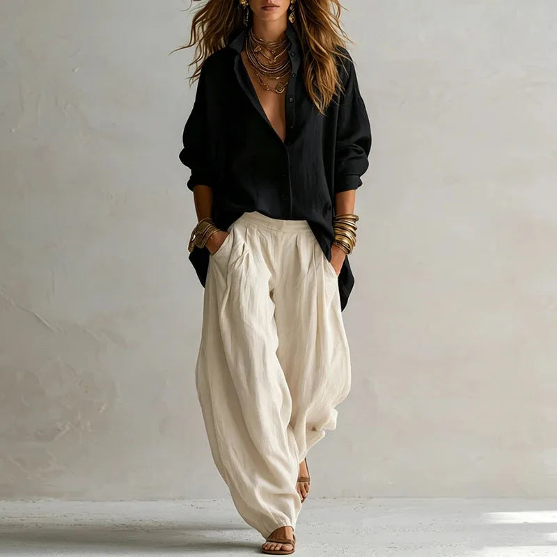 Elara Bohemian Lazy Matching Set