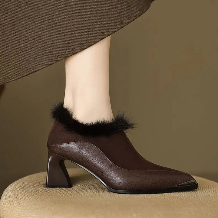 Faye Whisper Furry Boot