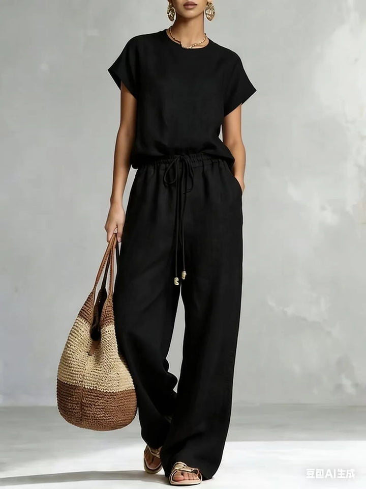 Eliza Zip Front Trouser Matching Set