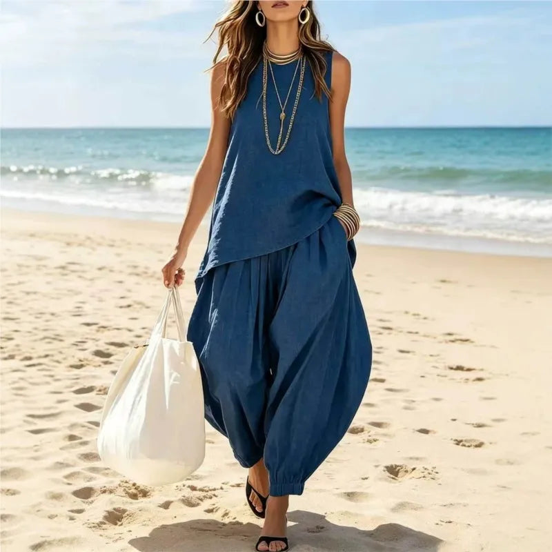 Eulalie Loose Lantern Two-Piece Set