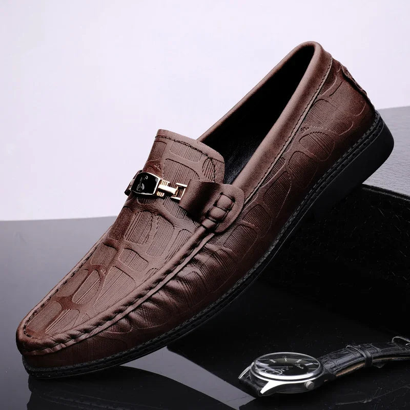 Alden Orthopedic Leather Casual Loafers