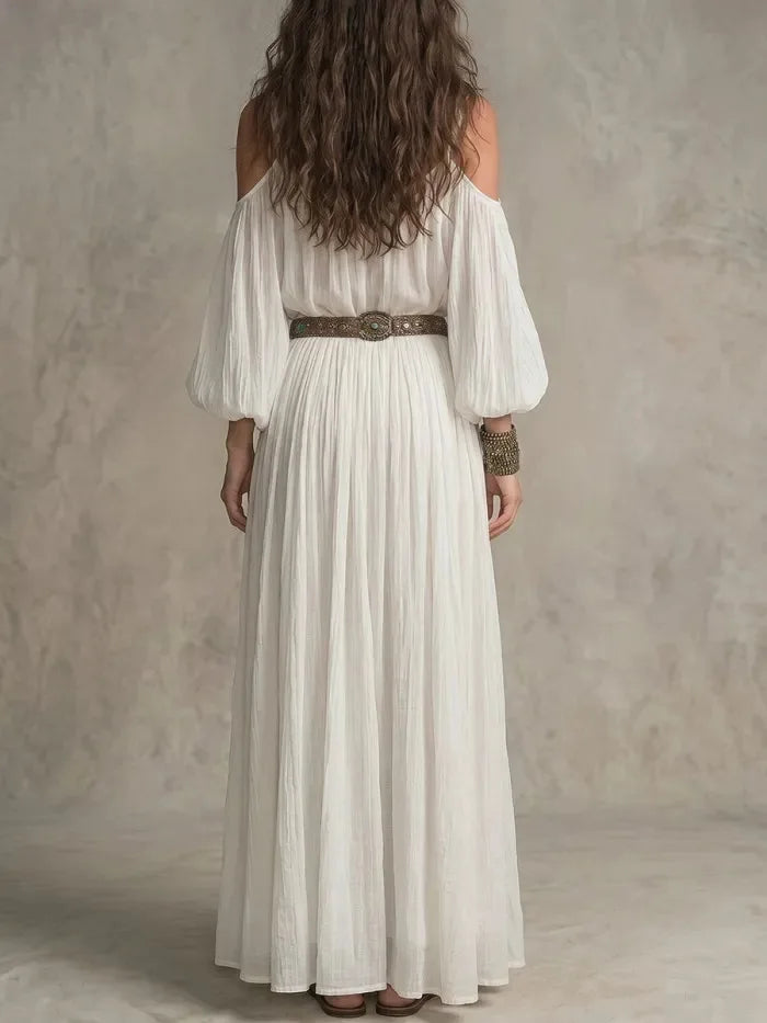 Arabella Off Shoulder Maxi Dress