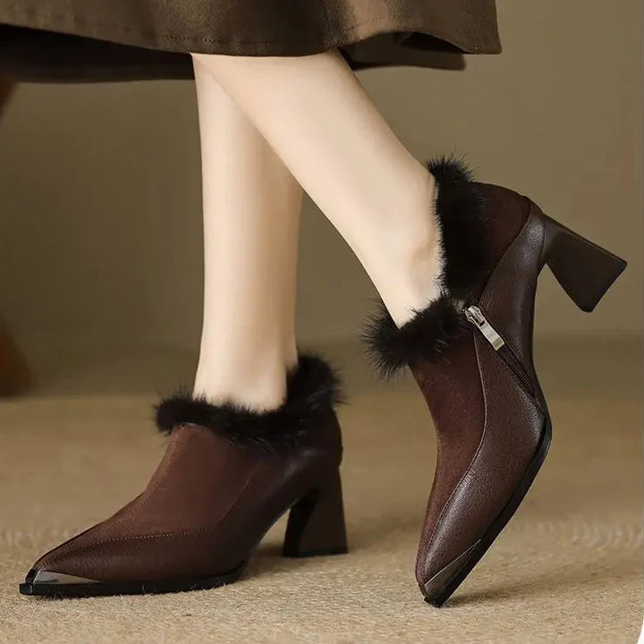 Faye Whisper Furry Boot