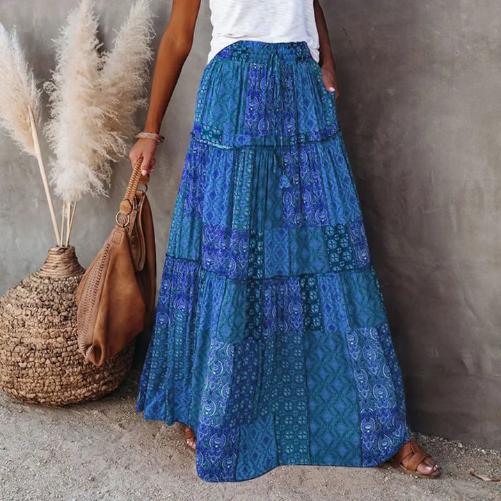 Briana Bohemian Pocket Skirt