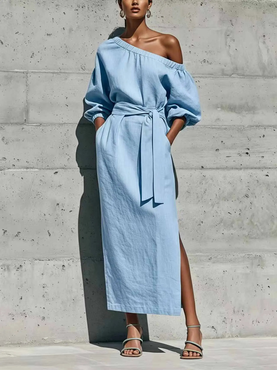 Marceline Off Shoulder Maxi Dress