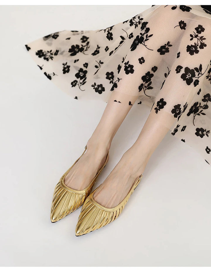 Annalise Orthopedic Pointed Flats