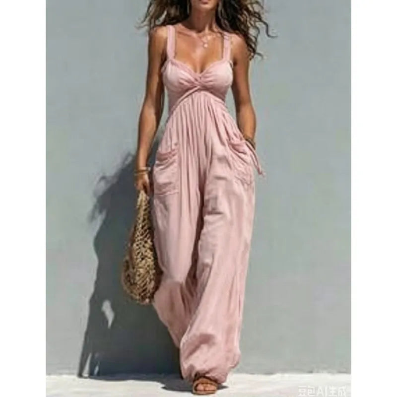 Maribel Relaxed Wide Leg Jumpsuit