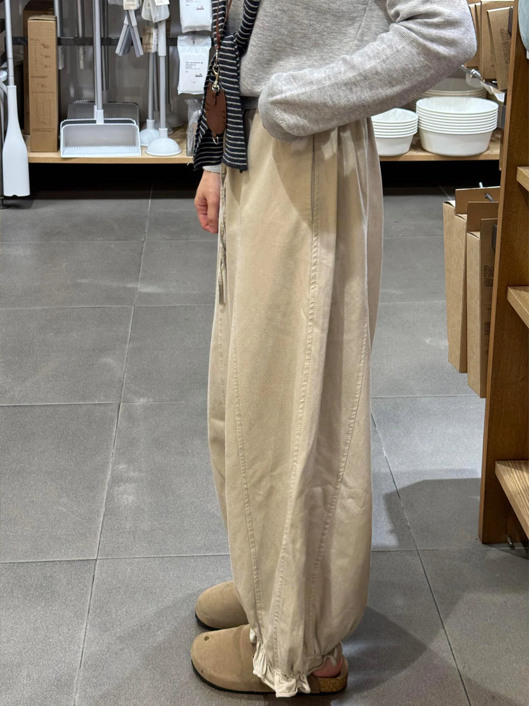 Aleigha Balloon Leg Trousers
