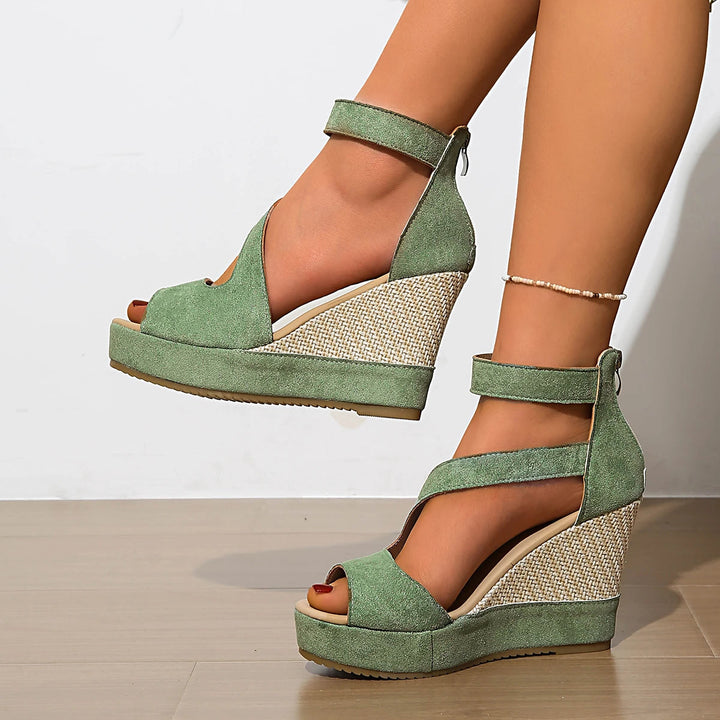 Andrea Orthopedic Wedge Sandals