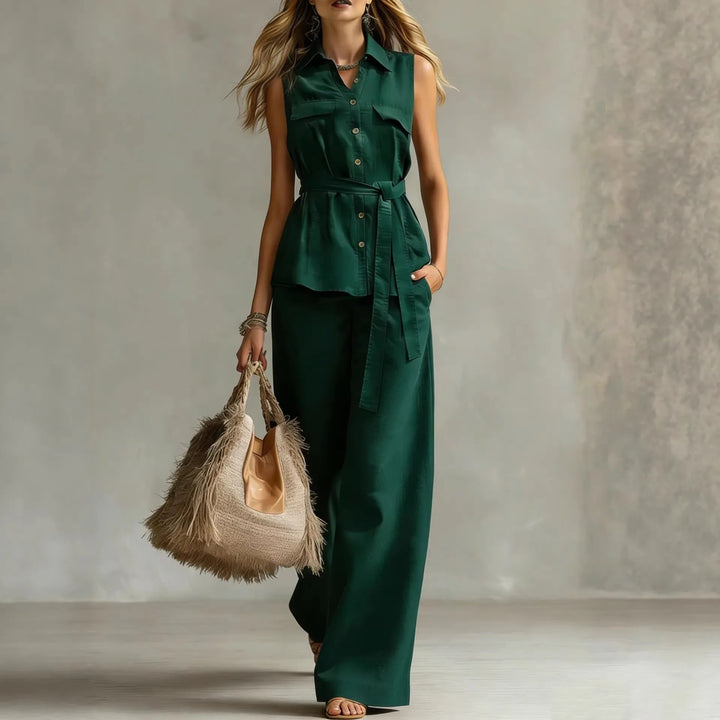 Leah Elegant Relaxed Matching Set