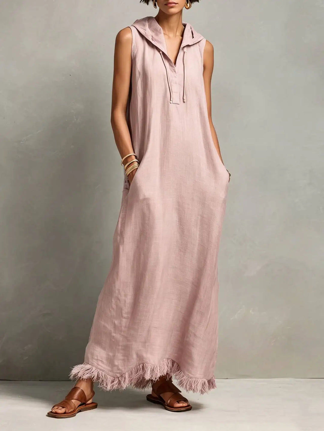 Luna Relaxed Bohemian Maxi Dress