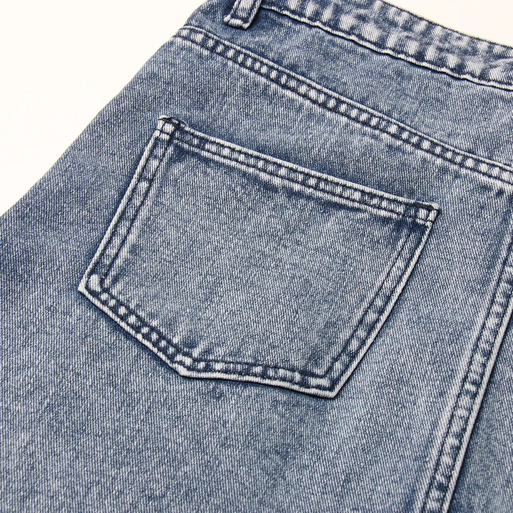 Sierra Cargo Pocket Denim Skirt