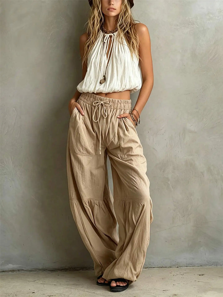 Elara Relaxed Wide-Leg Pants