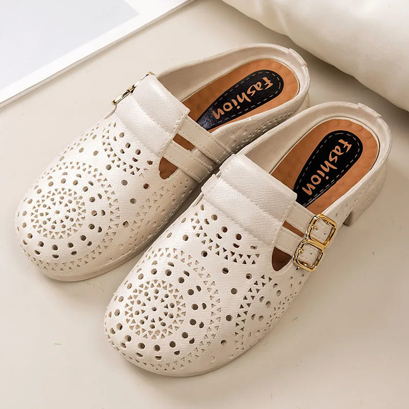 Elodie Breathable Slip On Sandals