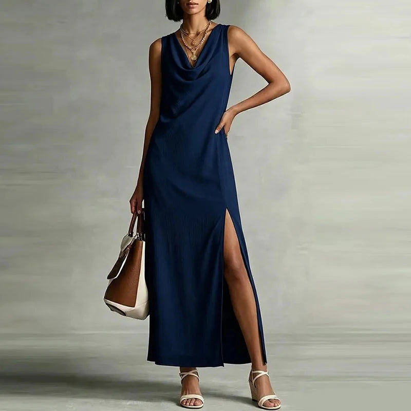 Naomi Side Slit Maxi Dress