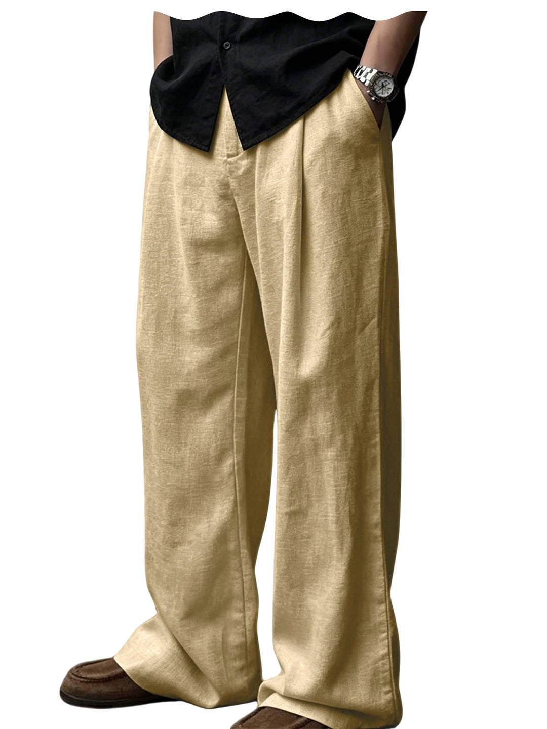 Asher Relaxed Wide Leg Pants
