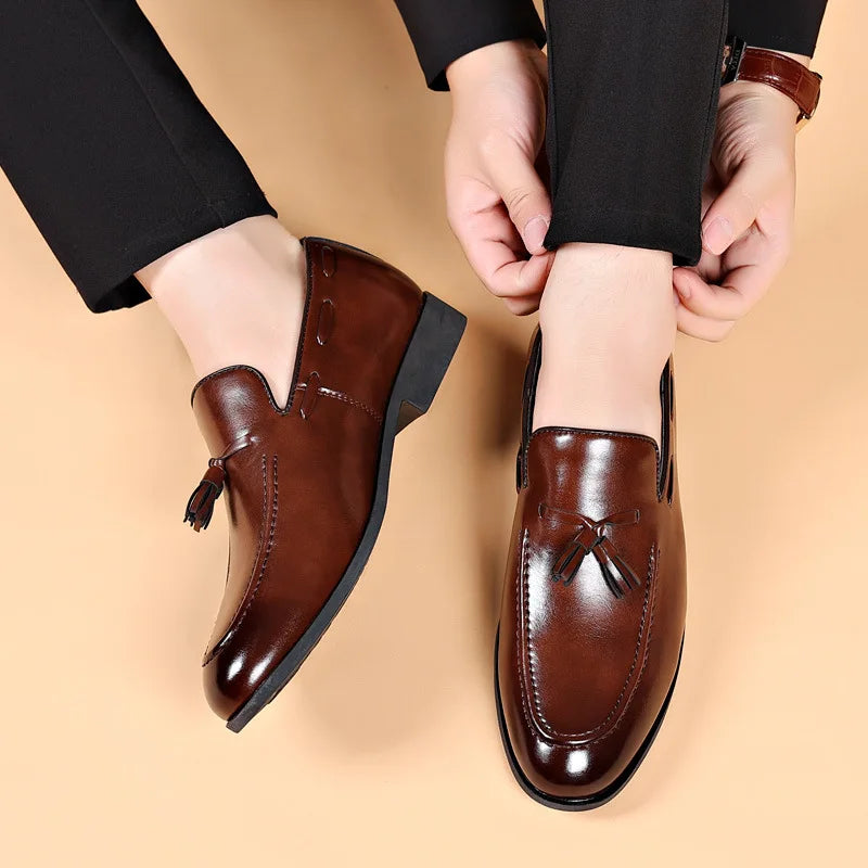 Winslow Leather Tassel Loafers