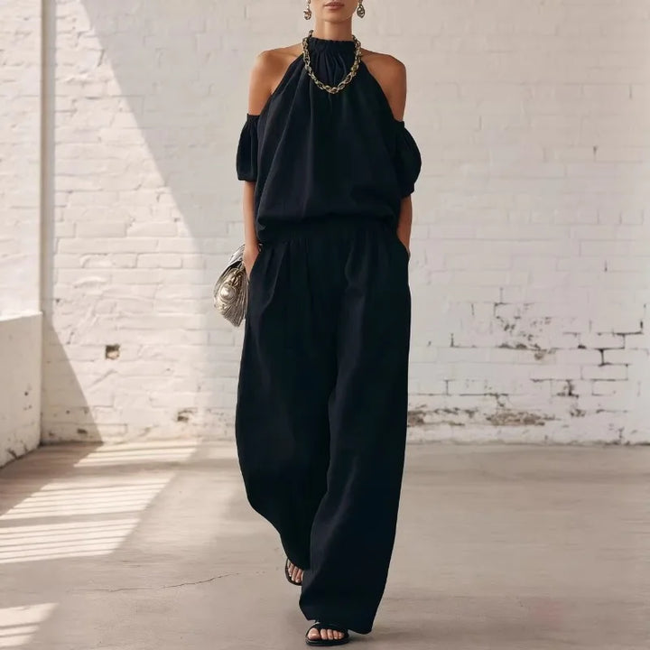 Fely Sleeveless Two Piece Set
