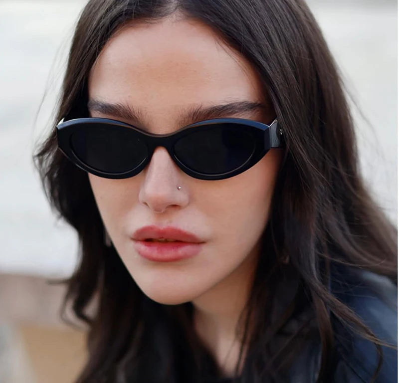Rebecca Retro Oval Sunglasses