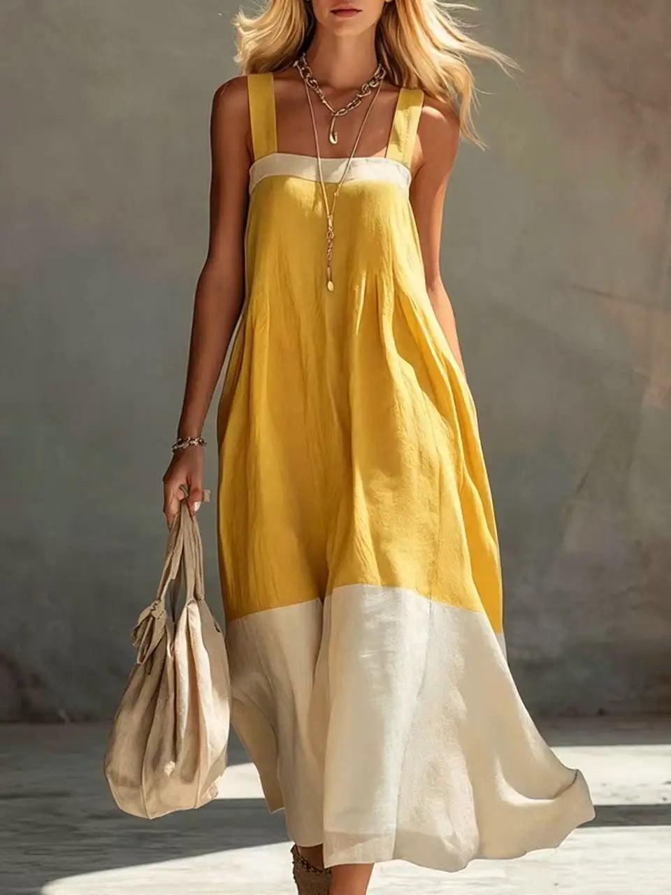 Isabelle Casual Summer Maxi Dress
