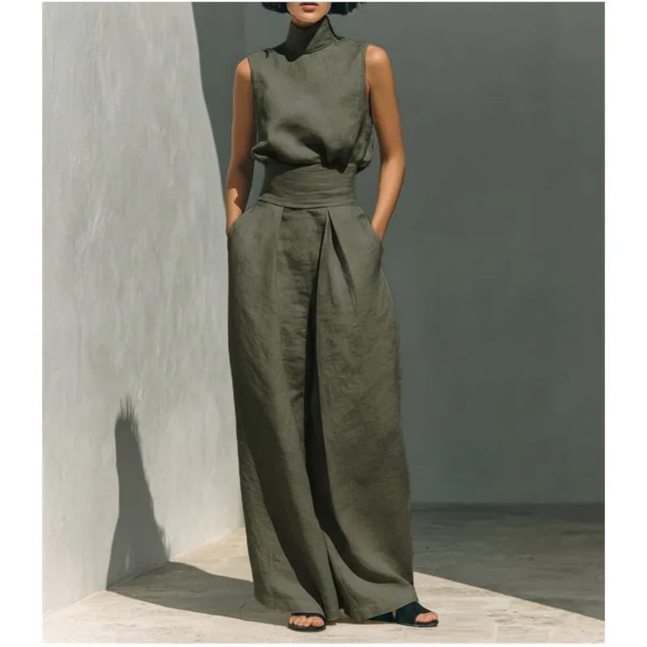 Amara High Waist Jumpsuit