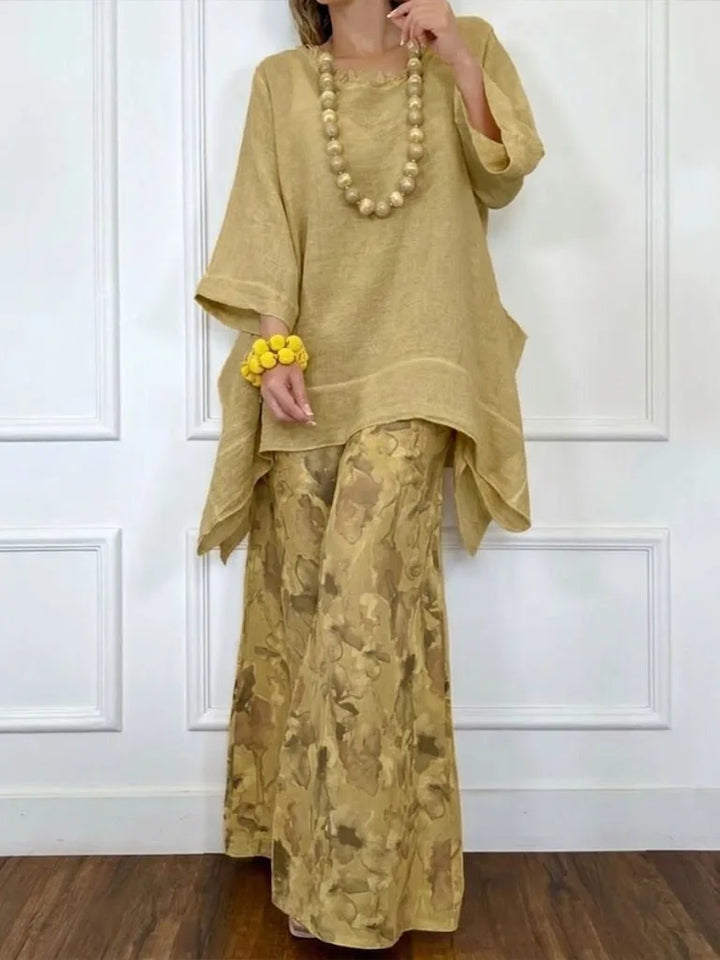 Elowen Printed Loose Two-Piece Set