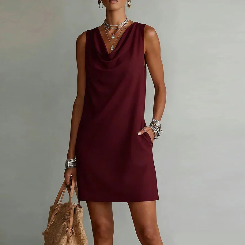 Nikki Lightweight Pocket Mini Dress