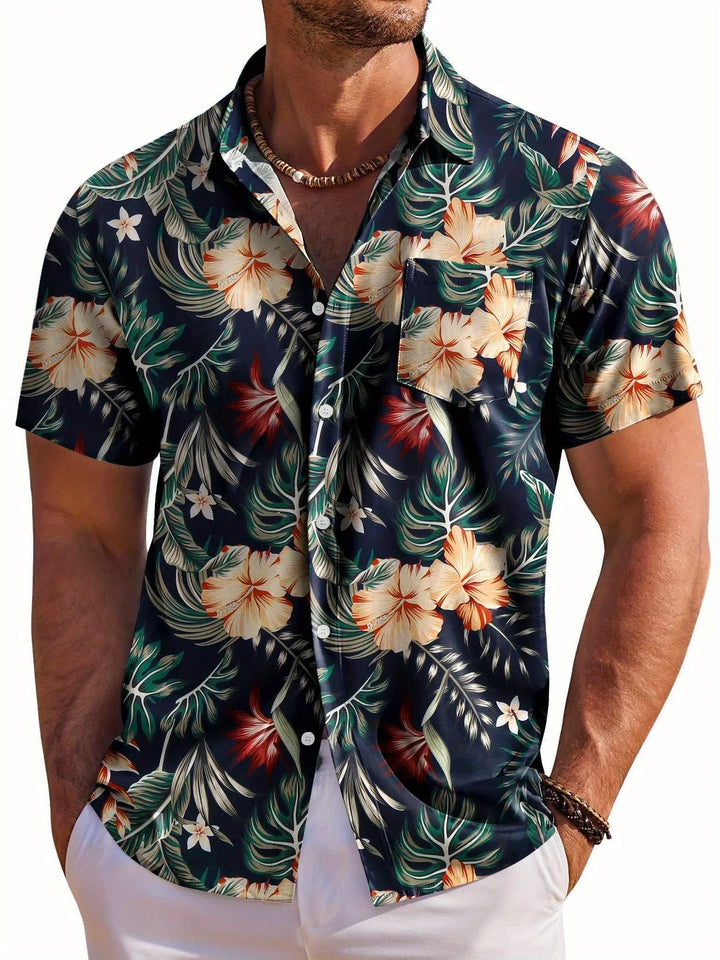 Lachlan Relaxed Hawaiian Floral Summer Shirt