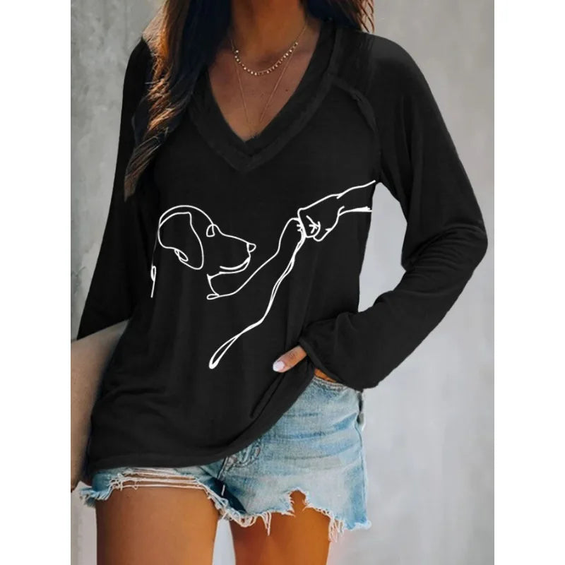 Wendy Dog Graphic Shirt