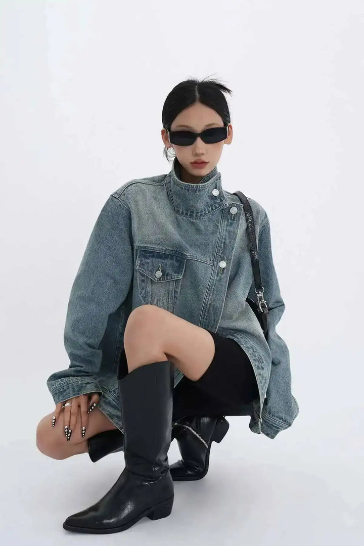Sloane Oversized Denim Jacket