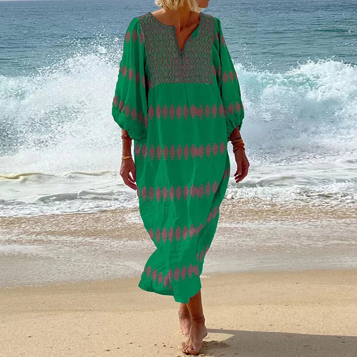 Genevieve Boho Relaxed Maxi Dress