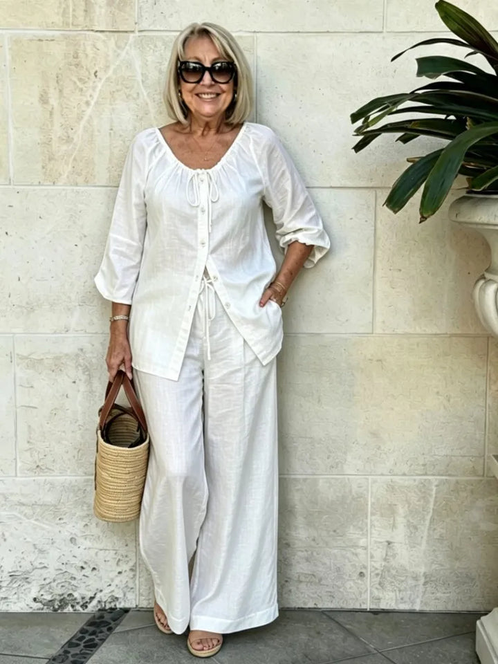 Maeve Summer Relaxed Matching Set